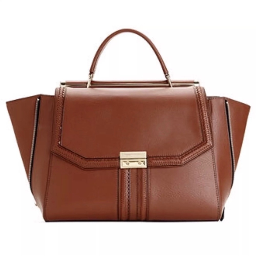 NEW BCBG Max Azria “Allie” Cognac Satchel
